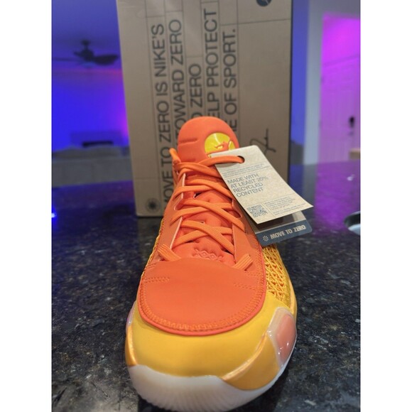 NIKE AIR JORDAN XXVIII 38 LOW "HEIRESS" TAXI-YELLOW SIZE 13 Men’s 14.5 W - Picture 12 of 12